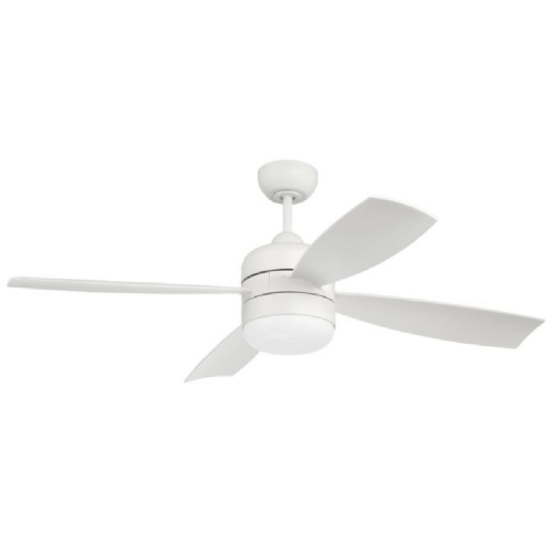 Craftmade 52-in 26W Sebastion Ceiling Fan w/ Bulb, 6-Speed, 4