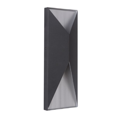 Craftmade Z3422-TBSB-LED Peak LED 18 Inch Textured Black/Satin Brass
