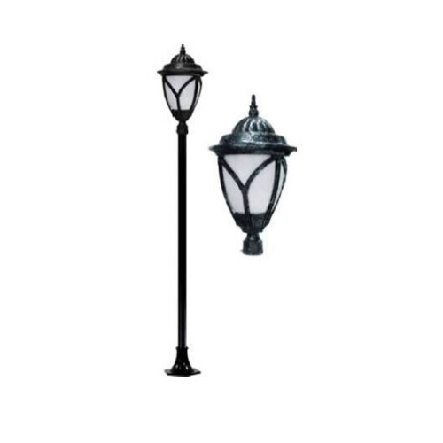 Dabmar 30W One Light Acorn LED Lamp Post Fixture, Verde