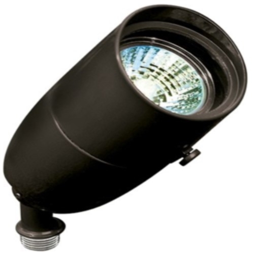 Dabmar 3W 12V LED Directional Spot Light w/Hood, Small, MR16, Black