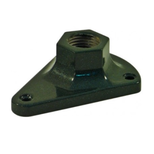 Dabmar 1.5-in NPT Aluminum Female Surface Mounting Bracket, Green ...