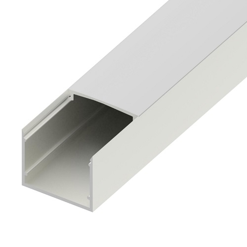 Diode LED CANAL Channel Bundle w/ End Caps & Mount Clips, White Opal