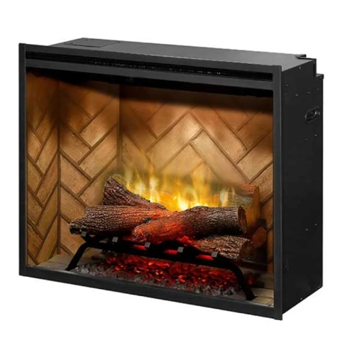 Dimplex 30-in Built-in Firebox w/ Glass Pane & Kit, 120V/208V/240V ...