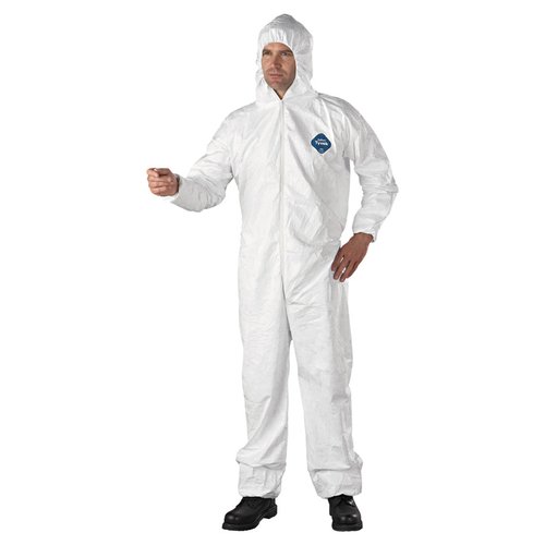 Dupont 0.60 lb White 3X-Large DuPont Tyvek Coveralls (Dupont