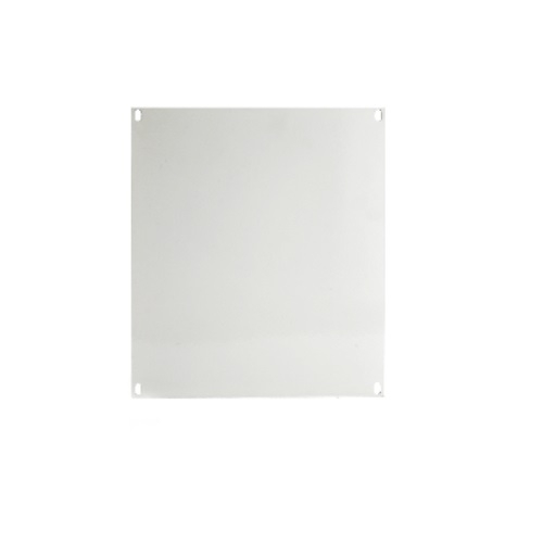 E-Box Steel Panel for Double Door Hinged Cover Enclosures, White (E-Box ...