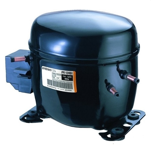 Embraco R-134a Hermetic Reciprocating Compressor, Low, 1 Ph, 60 Hz ...