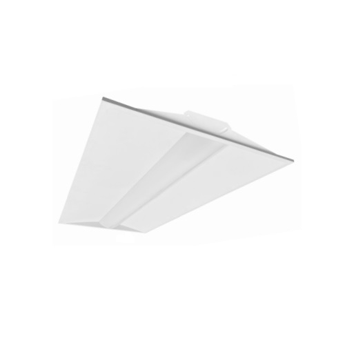 EnVision 2X4 30/40/50W LED Center Basket Troffer, 120V277V, Selectable