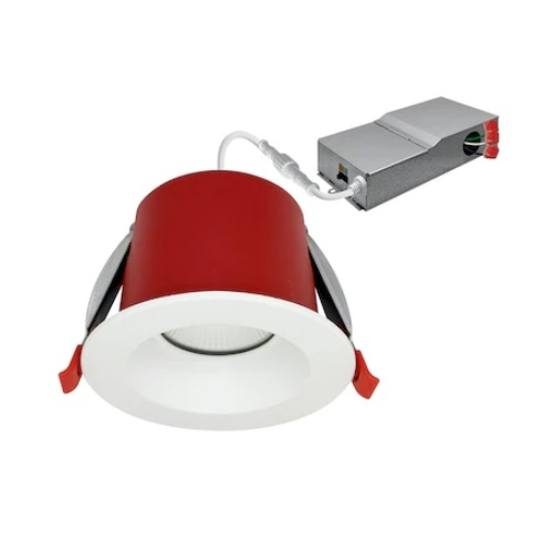 EnVision 4in 15W Regressed Downlight, Fire Rated, 1000lm, 120V, 5 CCT