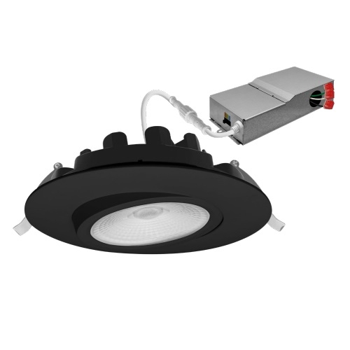 EnVision 3in 8W SlimLine Round Downlight, 120V, Selectable CCT, White