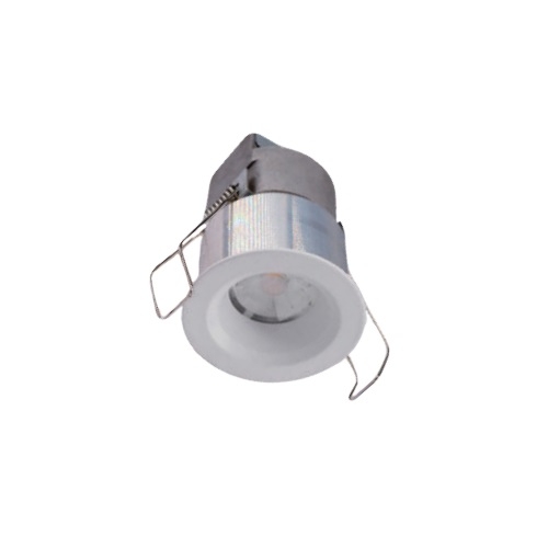 EnVision 1in 6W LED Mini Downlight, Round, 550 lm, 12V, 3000K, White (EnVision LEDMDL16W30K