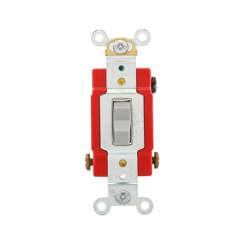 Eaton Wiring 20A Toggle Switch, 3-Way, Single Pole, #14-#10 AWG, 120V ...