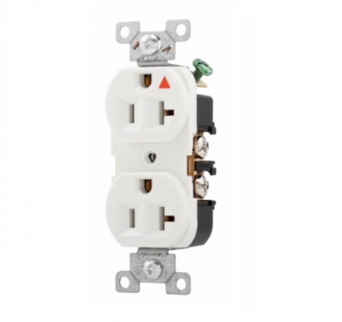 Eaton Wiring 20 Amp Duplex Receptacle, Isolated Ground, NEMA 5-20R