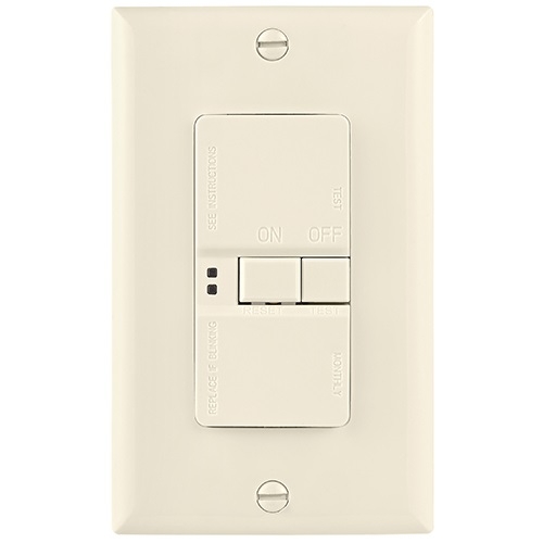 Eaton Wiring Devices SGFD20LA GFCI Self Test Blank Face 20A 125V La