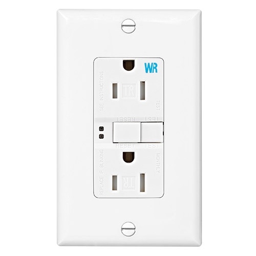 4 Pack 20A GFCI Outlet - UL Listed, Tamper-Resistant, Weather Resistant - White