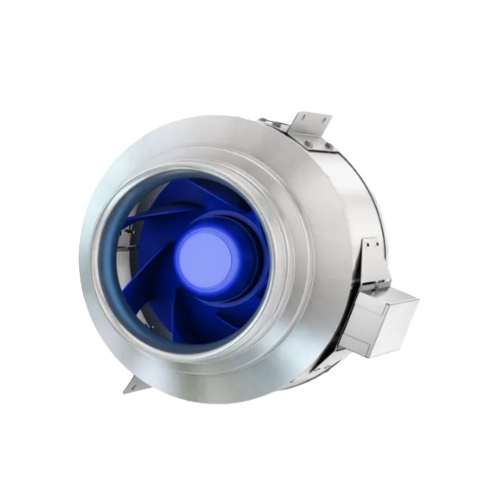 Fantech 14-in 491W ACS Inline Mixed Flow Duct Fan, 120V, 1960 CFM, 1642 ...