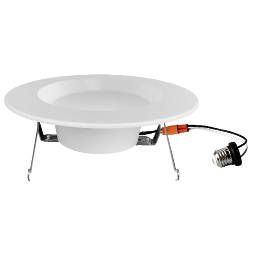 GlobaLux 6-in 15W Recessed Downlight, Smooth, 1250 lm, 120V, Selectable ...