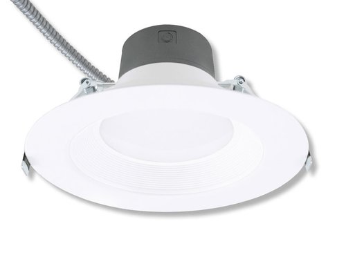 Green Creative 6 In 21w Led Downlight Lumen Adjustable 120v 277v 2700k White Green Creative 21cdla6 827 277v Homelectrical Com