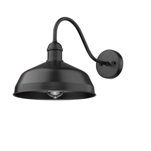 Gooseneck barn light with photocell cheap