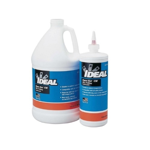 Ideal AquaGel CW Lubricant, 1 Quart Squeeze Bottle (Ideal 31298