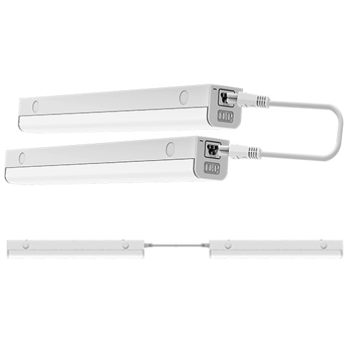 ILP Lighting 2ft LED Linear Utility Light, Qwiklink, Lumen Selectable