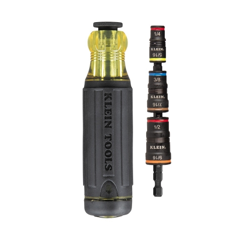 Klein Tools 20-in-1 Impact Driver Set w/ Screwdriver Bits & Flip Sockets (Klein Tools 32303HD)