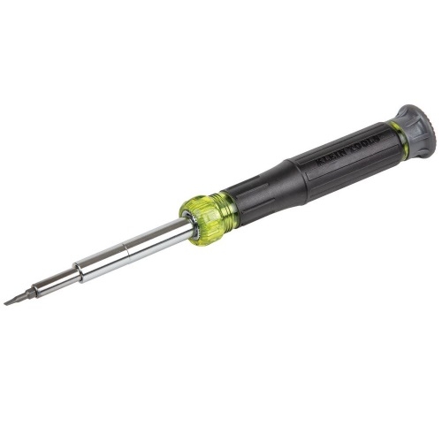 Klein Tools 14-in-1 Precision Screwdriver/Nut Driver, Black & Yellow (Klein Tools 32314)