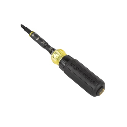 Klein Tools 11-in-1 Impact Rated Ratcheting Screwdriver & Nut Driver (Klein Tools 32500HDRT)