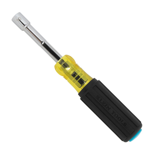 Klein Tools 10mm Metric Color Coded Nut Driver, Heavy Duty Hollow Shaft, Blue (Klein Tools 65410M)