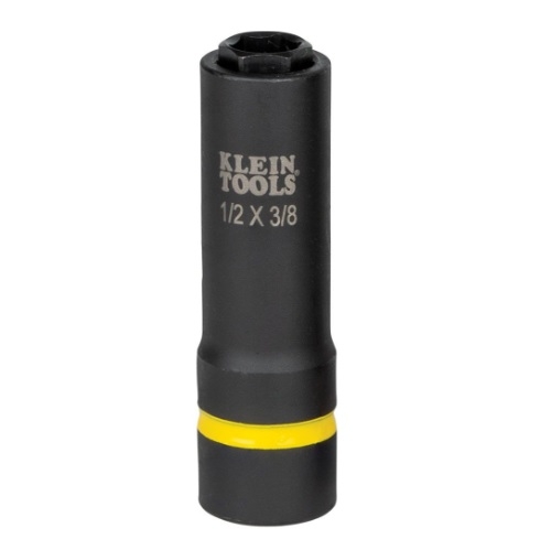 Klein Tools 2-in-1 Impact Socket Set, 6 Point (1/2-in, 3/8-in) (Klein Tools 66061)