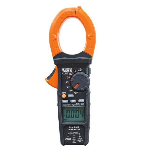 Klein Tools 2000A Digital Clamp Meter, 1000V (Klein Tools CL900)