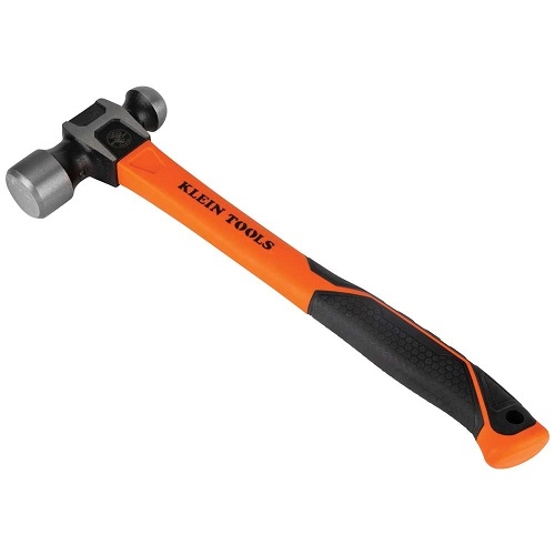 Klein Tools 15-in Ball-Peen Hammer, Forged Steel, 2.7 lb (Klein