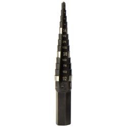 Klein Tools Step Drill Bit No. 1 - Double-Fluted (Klein Tools KTSB01)