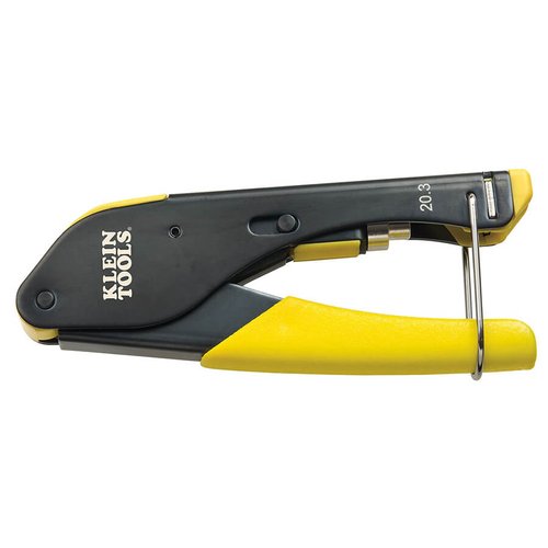 Klein Tools Compression Crimper - Compact, F-Connector (Klein Tools VDV212-008-SEN)