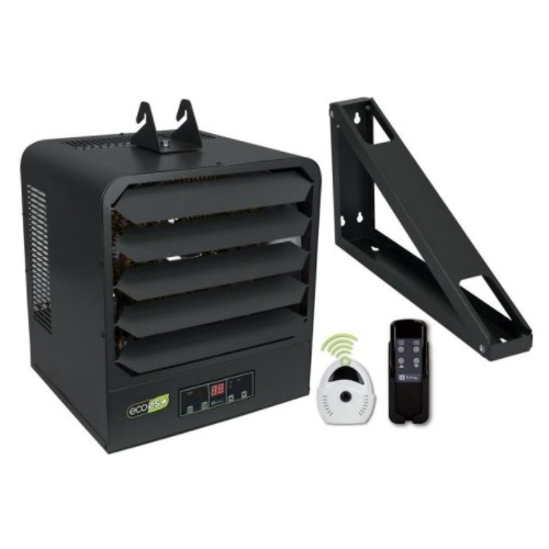 King Electric 7kW ECO2S Unit Heater w/ Remote Sensor, 800 Sq Ft, 600 CFM,  208V/240V, Gray (King Electric KB2407-1-ECO2S-PLUS) | HomElectrical.com