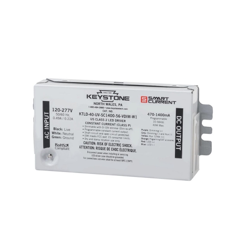 Keystone Technologies 40W Programmable Constant Current LED Driver, 470
