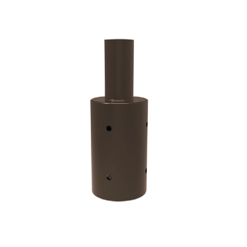 Keystone Technologies Pole Mount for 4-in Round Pole, Single, Vertical ...