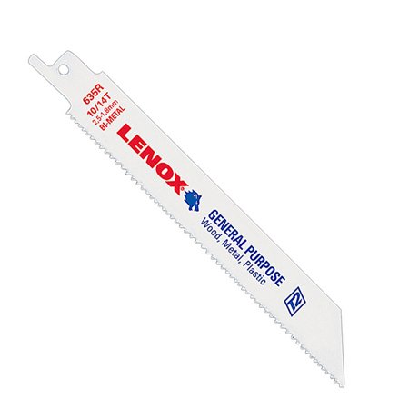 Lenox 14TPI Bi-Metal Reciprocating Saw Blade, 8'', Case of 5 (Lenox 20578818R)