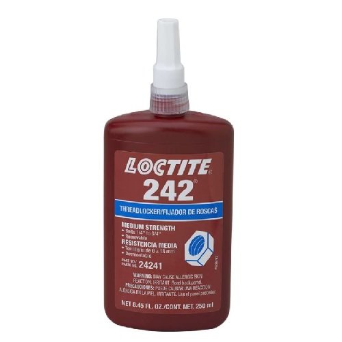 Blue Medium Strength 242 Threadlockers, 250 mL ( 135356