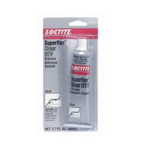 Loctite Clear Superflex RTV Silicone Adhesive Sealant, 80 mL (Loctite