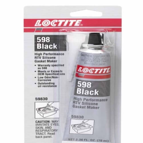 593 Black RTV Silicone Sealant, 80 ML ( 234609)