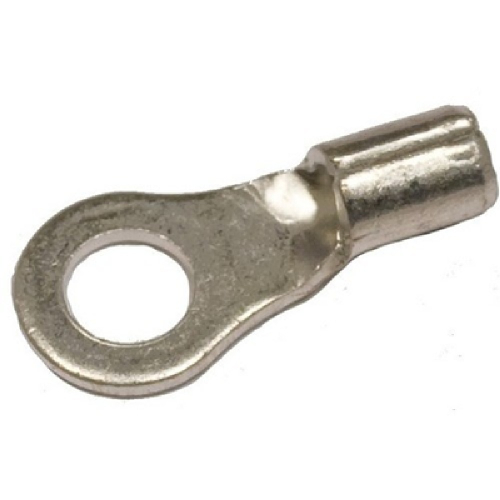 Morris 16-14 Non-Insulated Ring Terminals, Small AWG, Stud Sz 1/4 ...