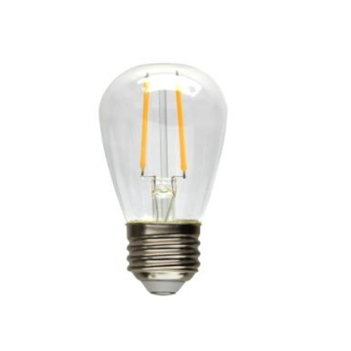 MaxLite 2W LED S14 Bulb, E26, 200 lm, 120V, 2700K, Clear (MaxLite ...