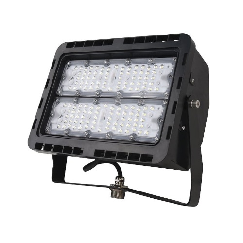 NaturaLED 100W LED Flood Light, Dimmable, 5000K (NaturaLED LEDFXFDL100/66/50K/BK