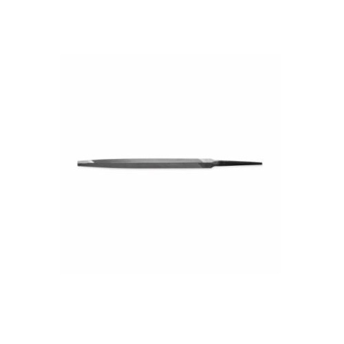 Nicholson 4-In Triangular Slim Single Taper File without Handle, Pack of 12 (Nicholson 183-14106MN)