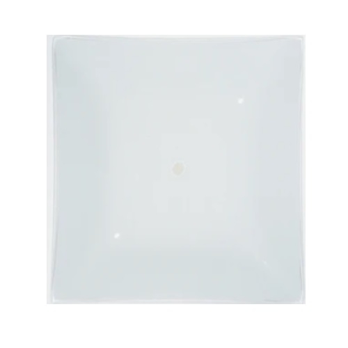 Nuvo 12 in Square Glass Lamp Shade White Nuvo 50 374 HomElectrical