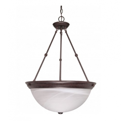 Hanging light fixture top