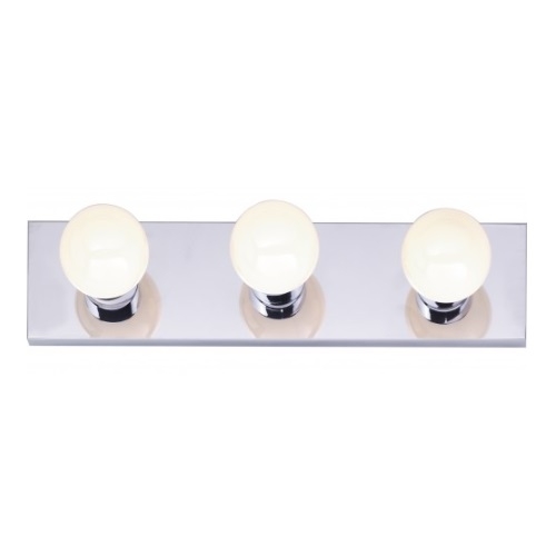 Nuvo 3 Light Bathroom Vanity Strip Light Fixture Polished Chrome Nuvo Sf77 192 Homelectrical Com