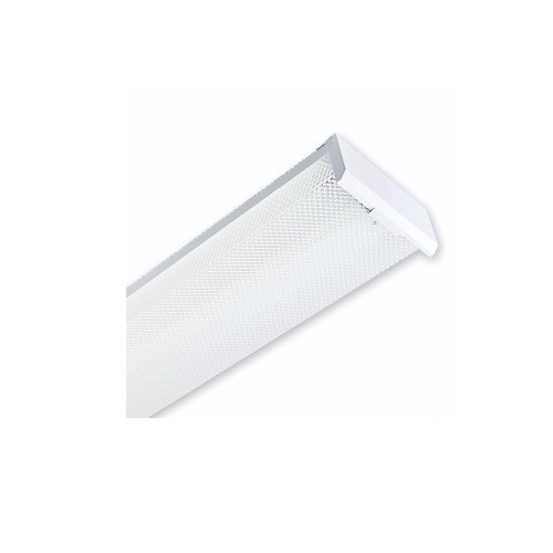 NovaLux 4-ft Wrap Light Fixture for 2 LED Tube Lights, 120V-277V