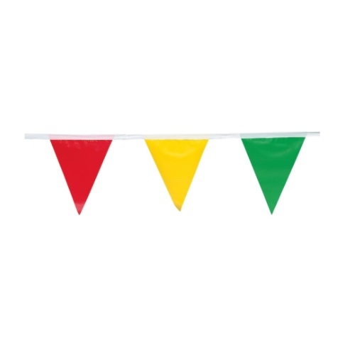 Presco 100ft Pennant Flags, MultiColor (Presco SPF912100M