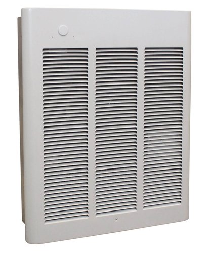 Qmark Heater 1500W/2000W Commercial Fan-Forced Wall Heater, 208V/240V  1-Phase White